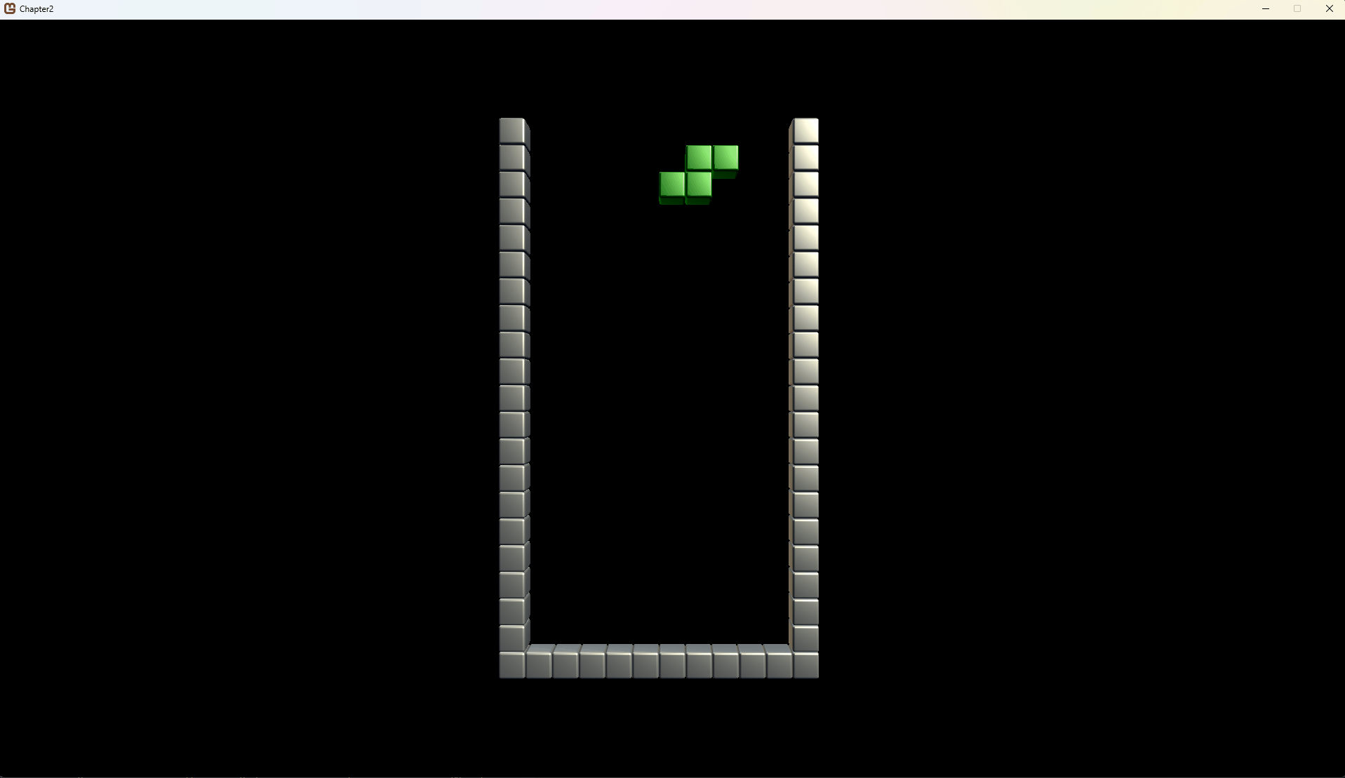 pieces are moved- pieces move down at a steady pace. Both hard and soft drops are shown